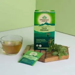 Чай Тулси Ориджинал Органик Индия (Tulsi Original Tea Organic India) 25 пакетиков по 1.74 г 3