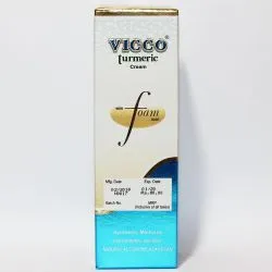 Крем-пенка с куркумой Вико (Turmeric Cream With Foam Base Vicco) 70 г 2