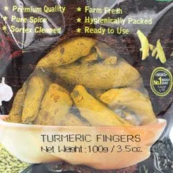 Куркума корневище (Turmeric Fingers Aachi) 100 г 3