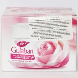 Увлажняющий крем с маслом розы Гулабари Дабур (Gulabari Moisturising Cold Cream Dabur) 55 мл + розовая вода 59 мл 2