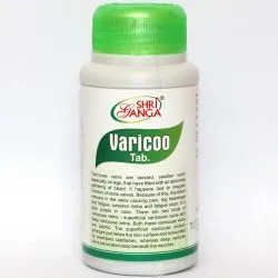 Варику Шри Ганга (Varicoo Tab Shri Ganga) 120 табл. / 500 мг 0