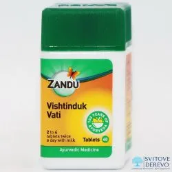 Виштиндук Вати Занду (Vishtinduk Vati Zandu) 40 табл. / 65 мг 0
