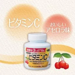 Вітамін С Оріхіро, смак вишні (Vitamin C Orihiro) 180 табл. (жувальні) 3