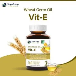 Зародыши пшеницы масло Шри Шри Татва (Wheat Germ Veg Oil Sri Sri Tattva) 60 капс. / 500 мг 4