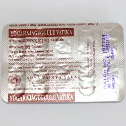 Йоградж Гуггулу Ватика Коттаккал (Yogaraja Gulgulu Vatika Kottakkal) 100 табл. / 1131 мг 6